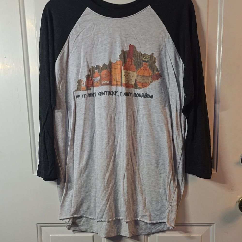 Kentucky Bourbon Graphic Raglan Tee